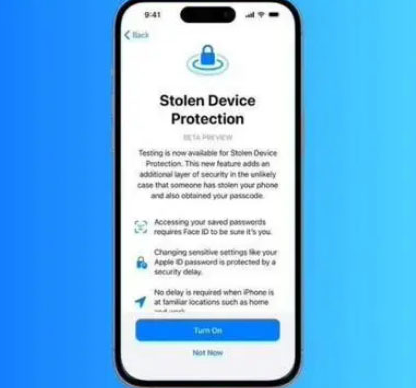 和田县苹果授权维修店分享被盗设备保护功能开启方法 