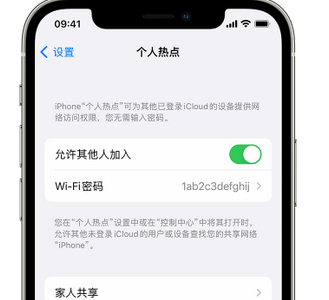 和田县apple服务站点分享iPhone上个人热点丢失了怎么办